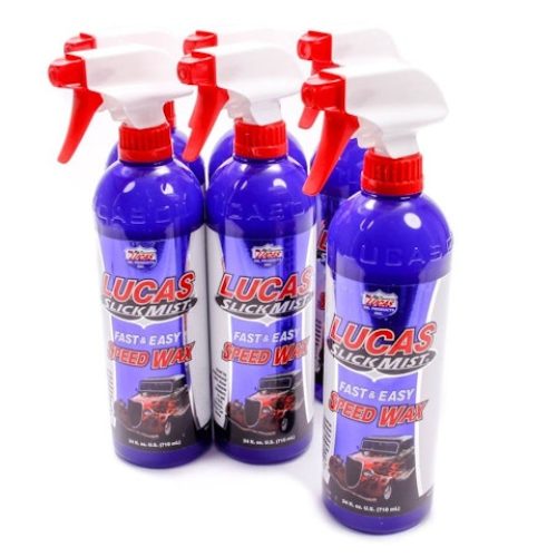 Lucas Oil 10160 – SLICK MIST SPEED WAX – 6 x 24oz Case