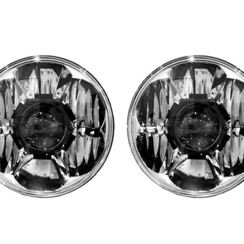 KC Hilites 42341 KC Headlights Gravity LED 7in 2-Light – 2007-2018 Jeep Wrangler JK 2/4-Door