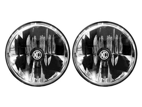 KC Hilites 42361 Gravity LED 7" Headlight - 2-Light - 1997-2006 Jeep Wrangler TJ