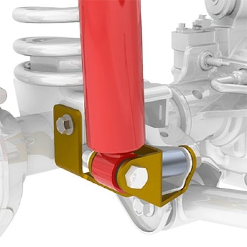 Metalcloak JK Wrangler Outboard Shock Mount Spacer Relocation Kit – 7104