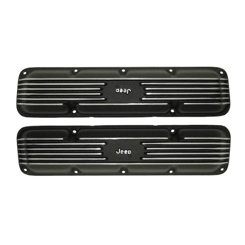 Omix-Ada DMC-6920 Valve Cover Pair w/Script