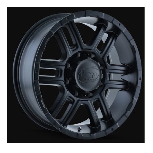 Ion Wheels 179-8973MB – 179 Series – Matte Black Wheel 18″ X 9″ – 5″ X 5″ Bolt Pattern, Back Spacing 5.5″