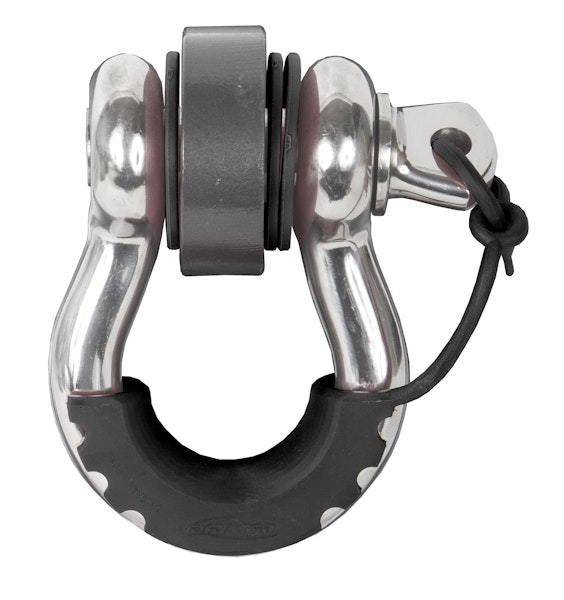 Daystar KU70058BK Black Locking D Ring Isolator Pair