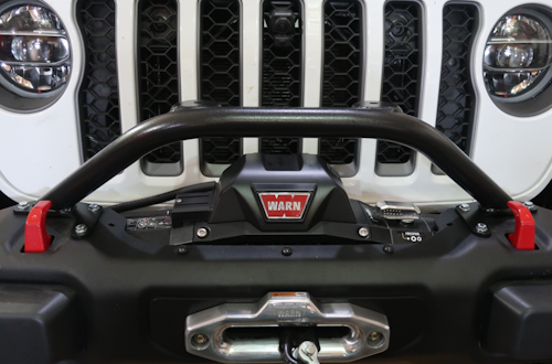 Rock Hard 4x4 RH-90204 Wrangler JL and Gladiator WInch Guard with Light Mount - Image 3