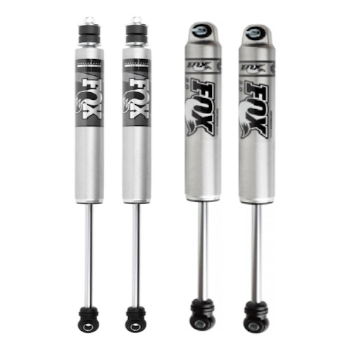 Foxshox Front and Rear Shocks – Foxshox Performance Series 2.0 Smooth Body IFP for Jeep Wrangler JK – 980-24-887/980-24-888