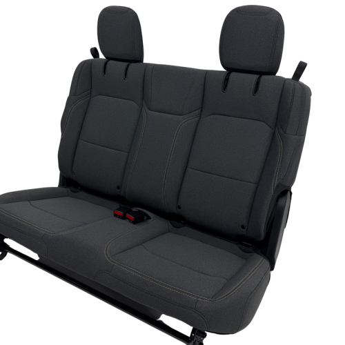 Jeep Wrangler Rear Seat 2019-2024, JL 2 Door Dark Gray Cloth #3040