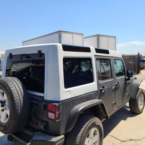 Patriot Fastbacks Surfrider Hard Top; Primer (07-18 Jeep Wrangler JK 4-Door)