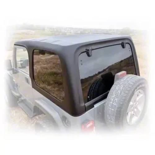 Turn Offroad Hard Tops Squareback Hard Top; 1-Piece (97-06 Jeep Wrangler TJ)