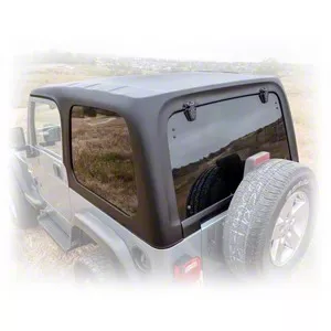 Turn Offroad Hard Tops Squareback Hard Top; 1-Piece (97-06 Jeep Wrangler TJ)